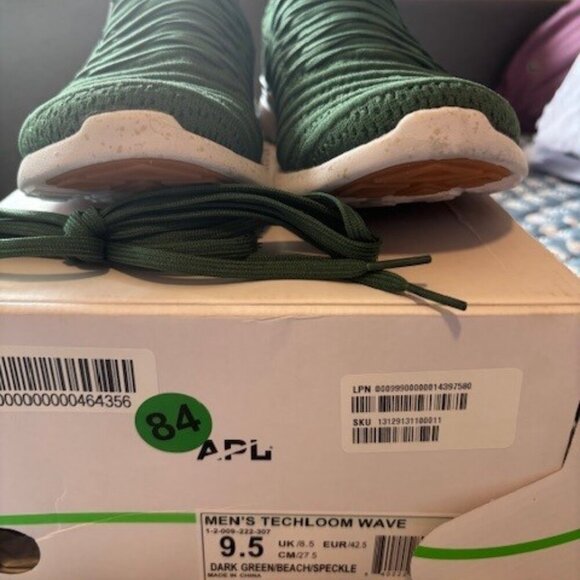 MENS NIB APL Shoes Techloom Wave | Green | Mens 9.5 - Picture 2 of 4